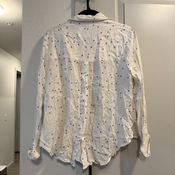 Rails Sydney Button Down with Navy Stars - Picture 6 of 6